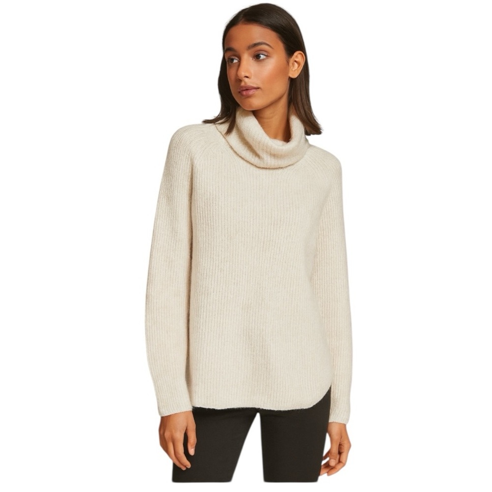 Velvet By Graham And Spencer Turtleneck Wool Blend Sweater XS